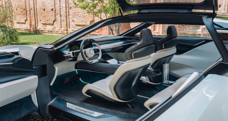 Pininfarina PURA Vision (2023) : le SUV électrique de luxe se dévoile à Pebble Beach - Pas de montant central pour ce concept car