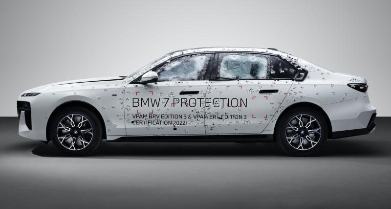 La BMW i7 et la Série 7 résistent aux balles et aux explosifs dans ces versions blindées - BMW i7 Protection (2023)