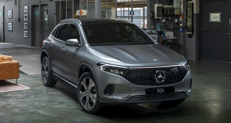 Mercedes-Benz EQA restylé (2023) : le SUV compact électrique fait évoluer son autonomie et son design