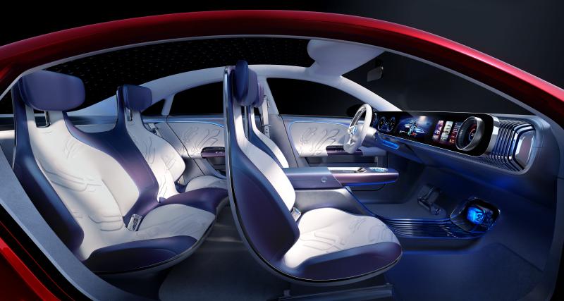 Mercedes-Benz Concept CLA (2023) : très efficiente, la berline électrique offre un aperçu du futur - Mercedes-Benz Concept CLA (2023)