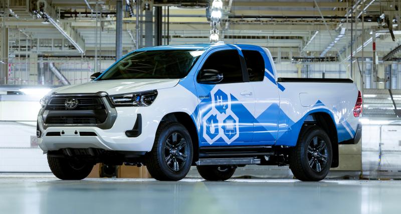  - Le Toyota Hilux à hydrogène se précise, un prototype du pick-up est dévoilé