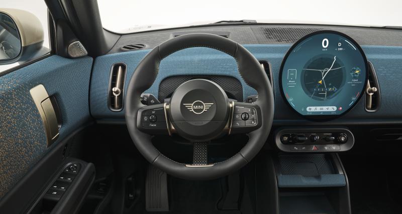 Nouveau Mini Countryman (2023) : le SUV compact se dévoile, il existe en essence comme en électrique - Conduite autonome sans les mains jusqu’à 60 km/h