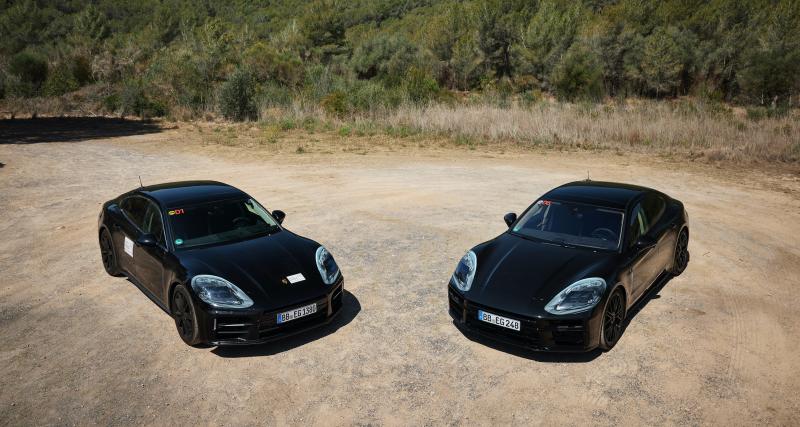 La nouvelle Porsche Panamera peaufine son développement avant sa révélation en 2023 - La nouvelle Panamera se montre en novembre 2023