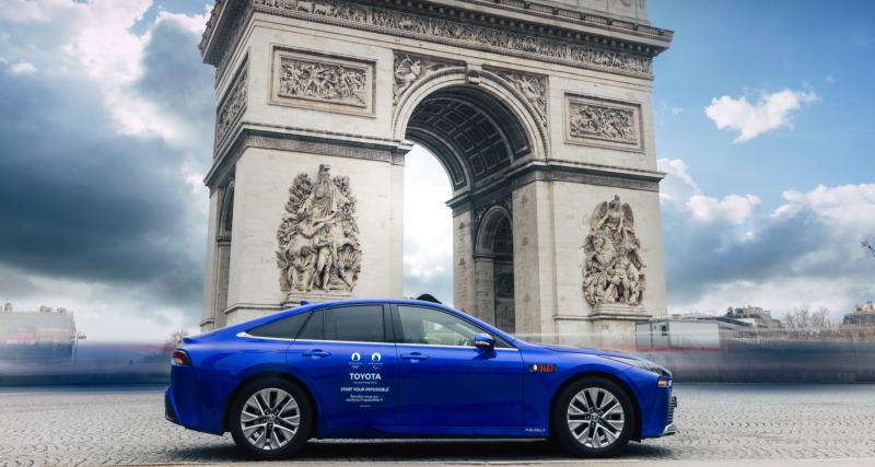 Partenaire des Jeux olympiques de Paris 2024, Toyota fournit 500 exemplaires de la Mirai à la compétition - Une berline hydrogène coûteuse