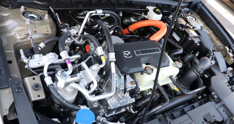 Essai Mazda MX-30 R-EV (2023) : l’hybride rechargeable en plus juste - Mazda MX-30 R-EV (2023)