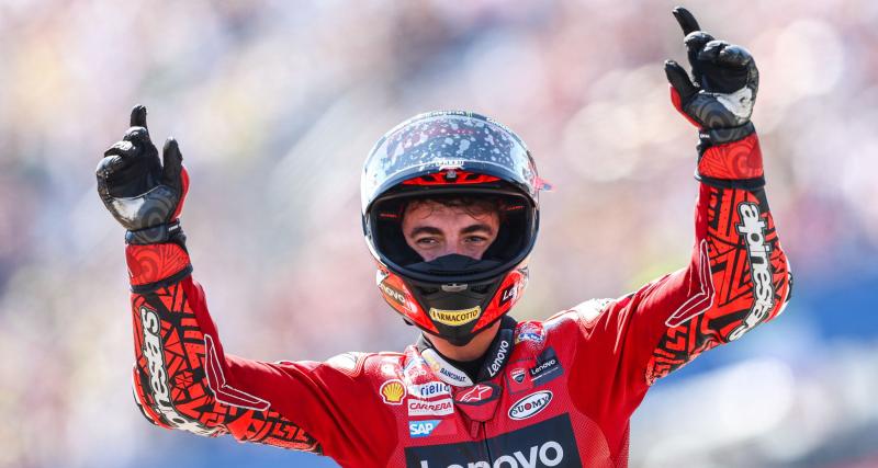  - GP de Grande-Bretagne de MotoGP - Pecco Bagnaia après la course : "Deuxième, c'est déjà très bien !"