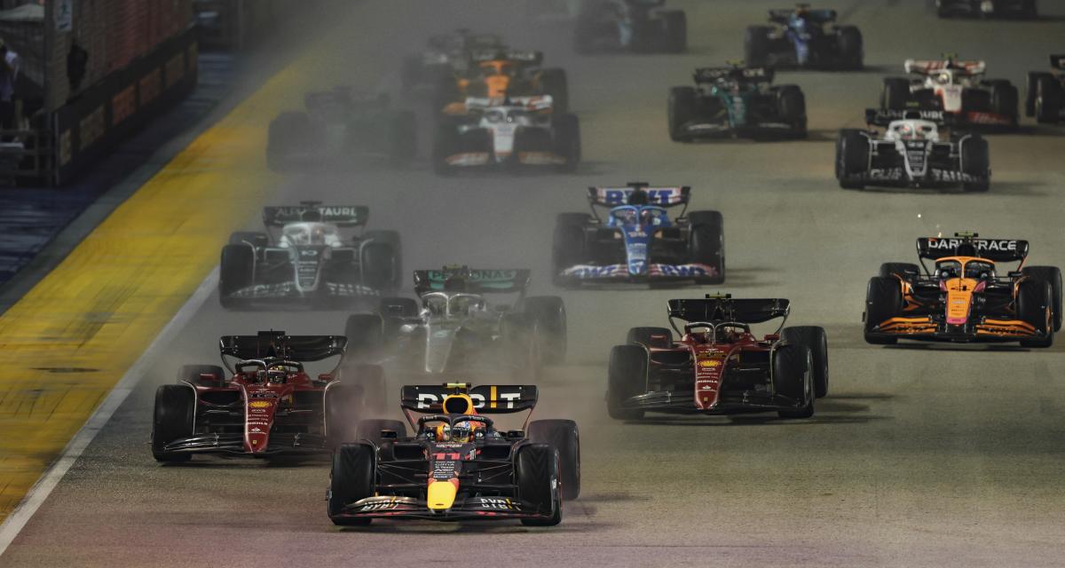 GP de Singapour de F1 - Verstappen se manque, Sainz en pole, la grille de départ de la 15e manche du championnat