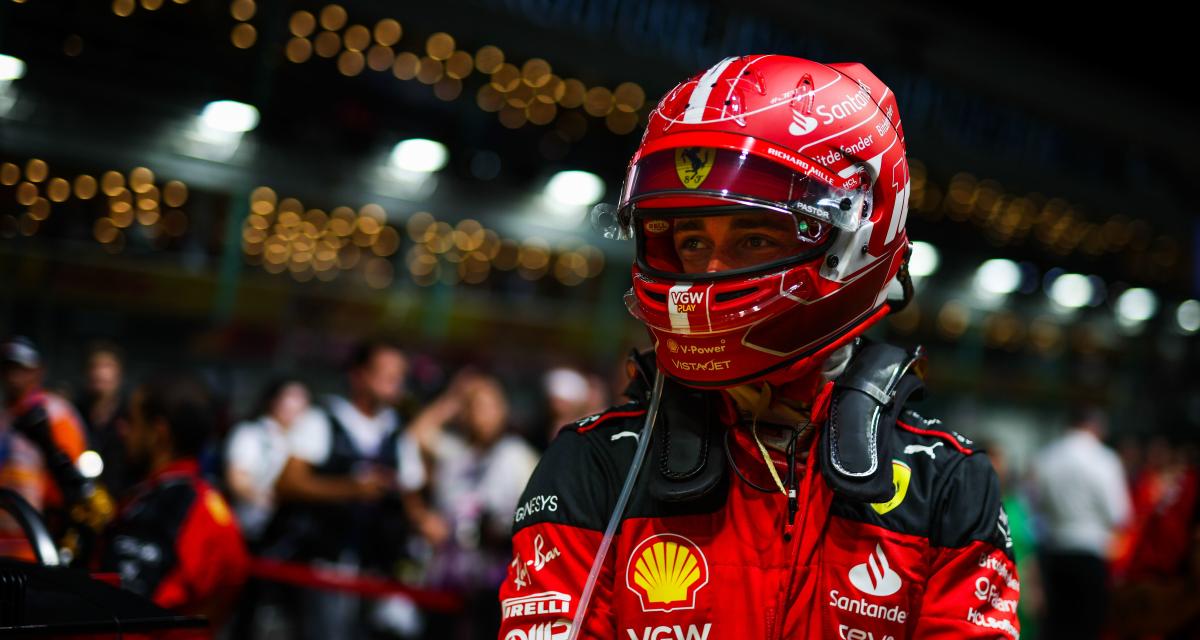 GP du Japon de F1 - Charles Leclerc, en deuxième ligne : 