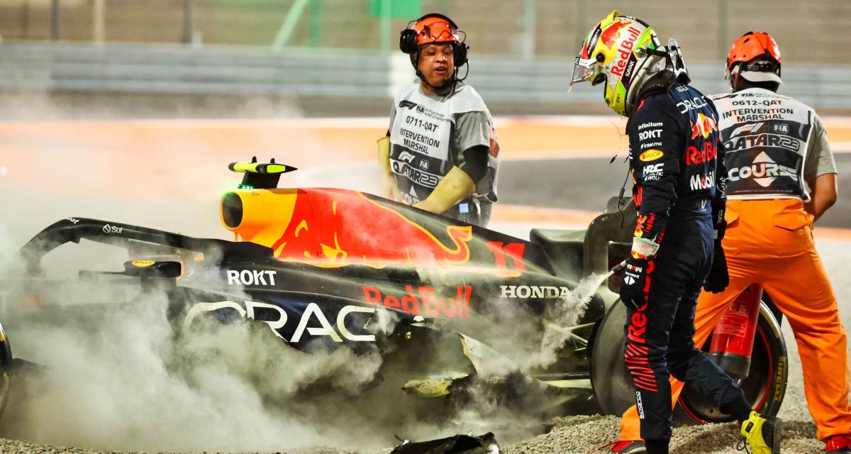 Le week-end de Perez au Qatar aura été marqué par son crash avec Ocon et Hülkenberg en sprint.