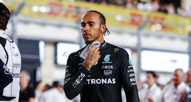 Mercedes-AMG Petronas Formula One Team - Lewis Hamilton salue le travail de son équipe après sa 2e place au GP des Etats-Unis