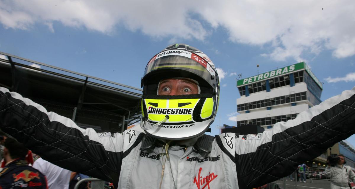 Jenson Button a été sacré champion du monde avec Brawn GP en 2009.. 
