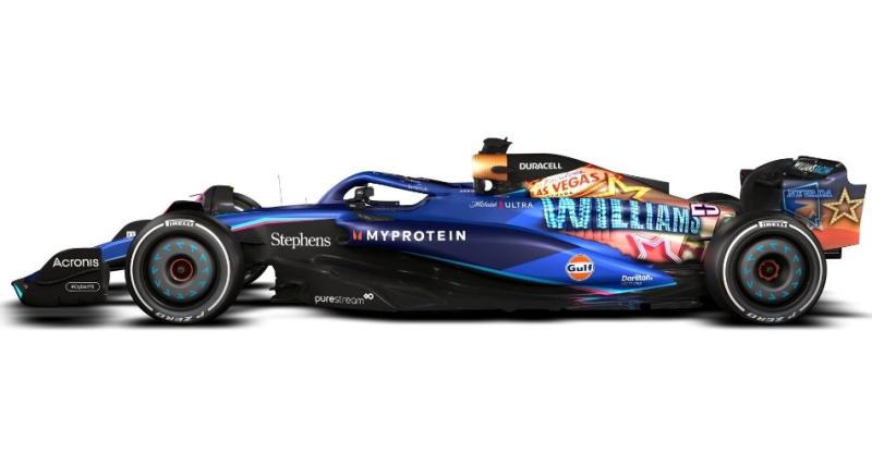 GP de Las Vegas : Des livrées spéciales pour la plupart des écuries - Williams 
