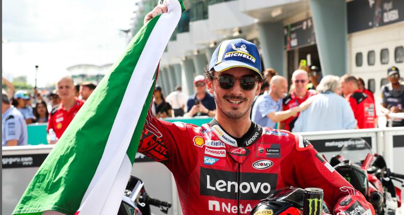  - Francesco Bagnaia "très heureux" de reprendre des points à Jorge Martin après le GP du Qatar