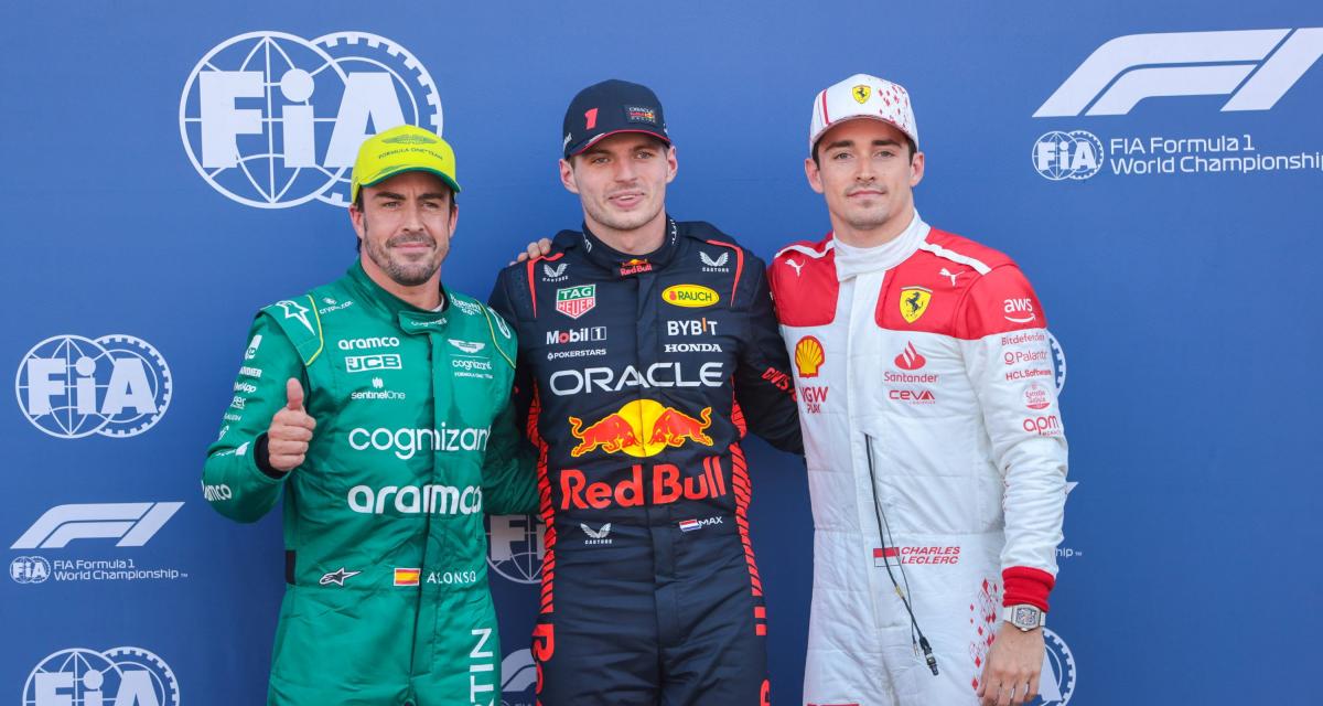 Les saisons d'Alonso et Verstappen ont été meilleures qu'en 2022, contrairement à celle de Leclerc.