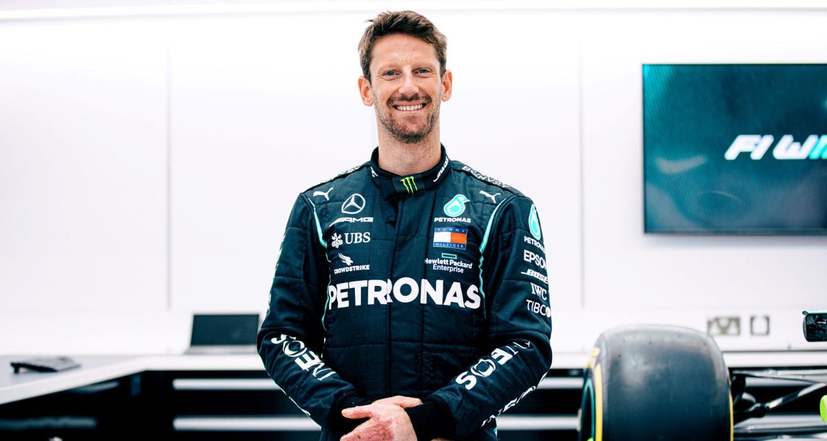 Romain Grosjean pose sa candidature pour la succession de Lewis Hamilton chez Mercedes