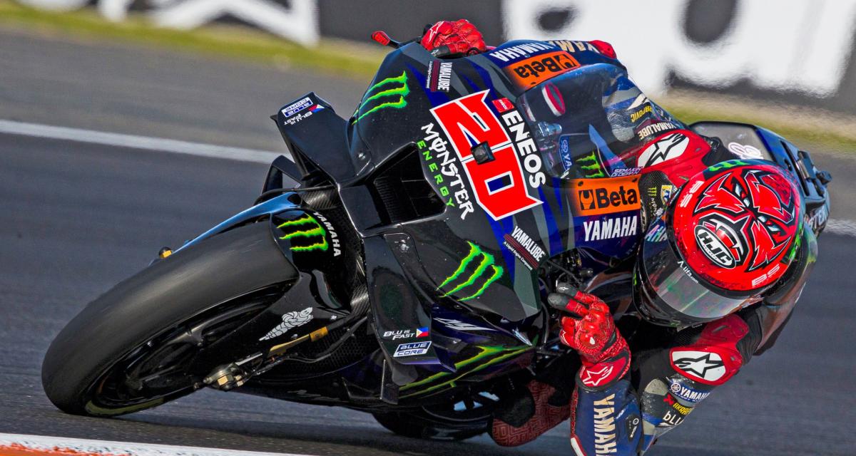 Yamaha dévoile la moto de Fabio Quartararo pour 2024