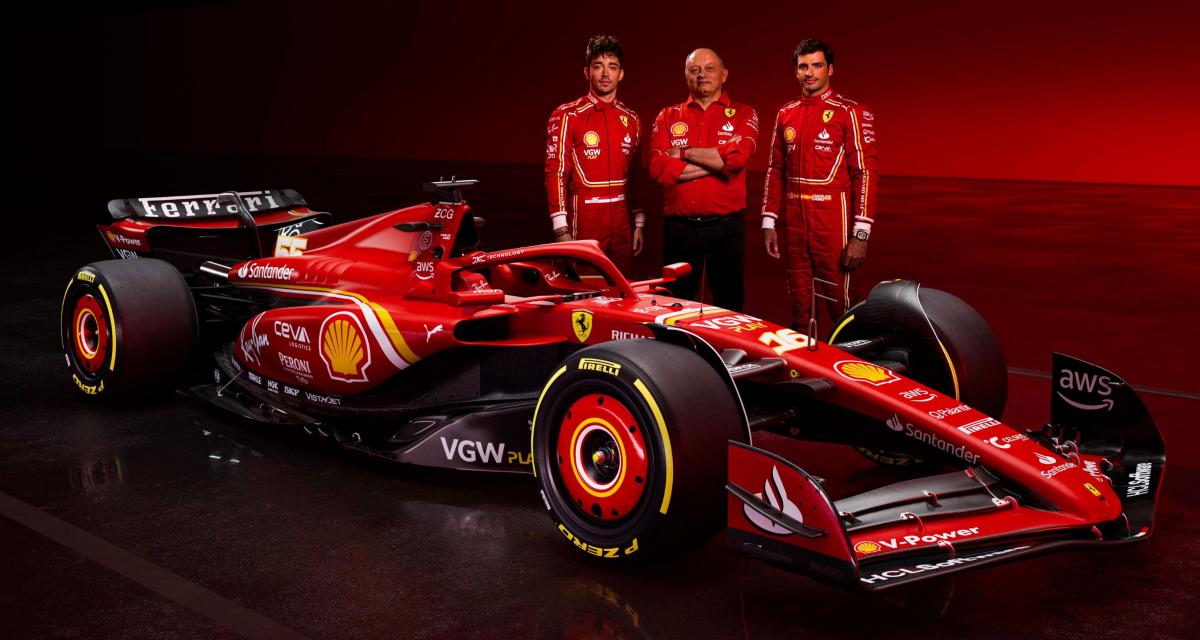 Ferrari a une voiture 99% différente de 2023 pour viser un premier titre depuis 2008