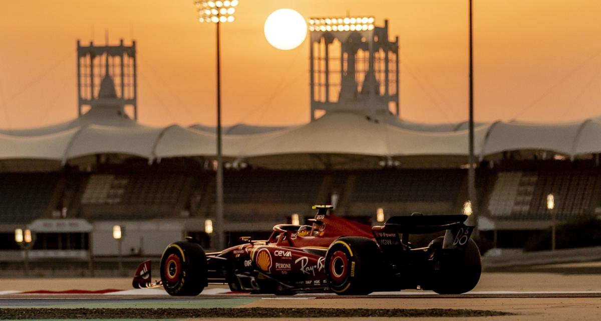 Essais de Bahreïn : Sainz et Ferrari devant, le classement à mi-journée du J3