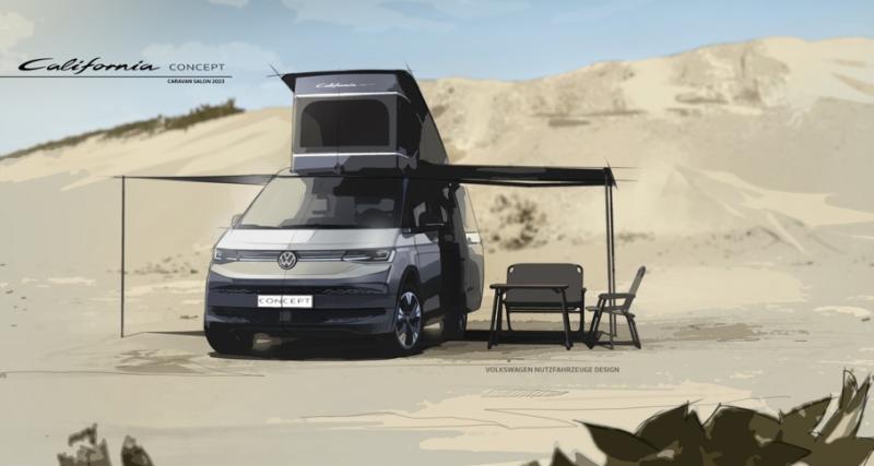  - Volkswagen offre un aperçu du nouveau California avec ce concept inédit