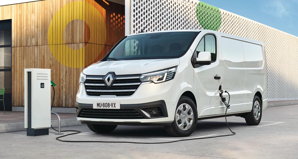Renault Trafic Van E-Tech Electric (2023) : le fourgon passe à l’électrique, son autonomie frise les 300 km