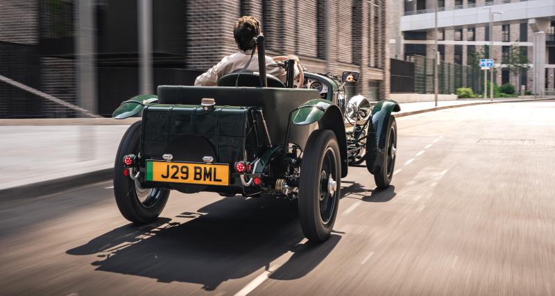 La célèbre Bentley 4 1/2 Litre devient électrique dans cette version moderne - La Bentley 4 1/2 Litre devient électrique avec cette reproduction signée The Little Car Company.