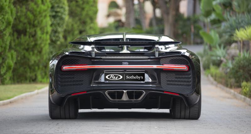 Cette Bugatti Chiron est unique en son genre, elle va affoler les compteurs fin janvier - Moins de 5000 km au compteur