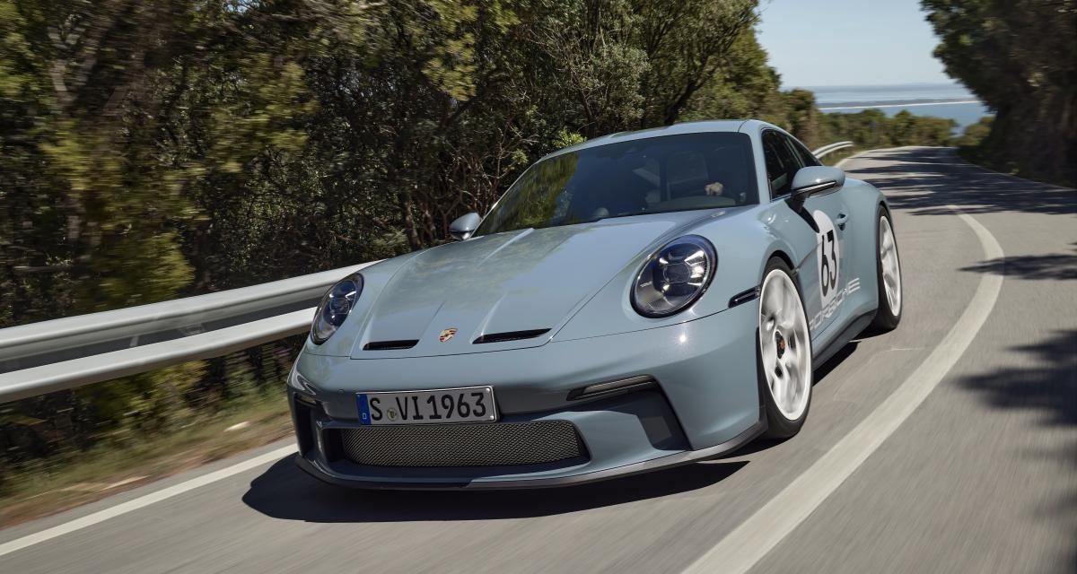 Porsche 911 S/T (2023) : c'est la plus chère et la plus légère des 911, elle embarque le moteur de la GT3 RS