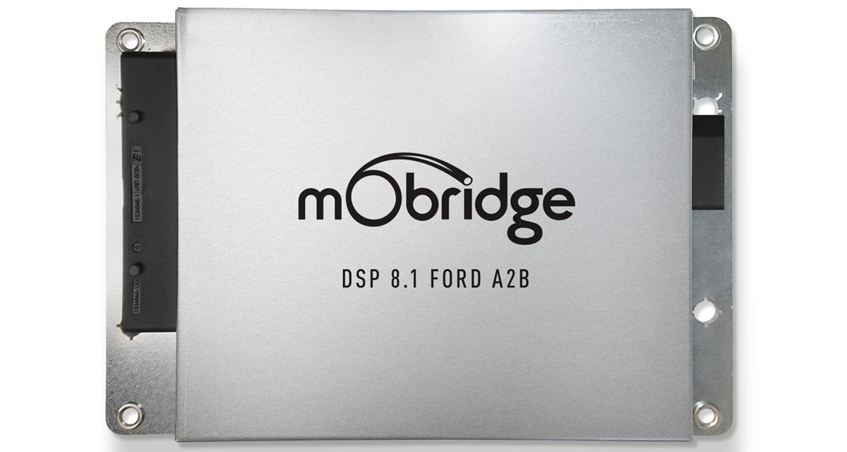 mObridge commercialise un ampli DSP spécifiquement conçu pour les Ford en B&O