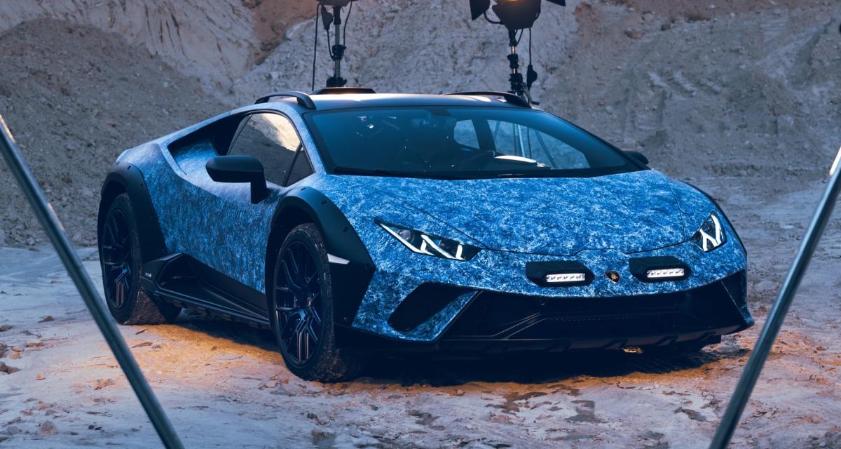Lamborghini Huracan Sterrato Opera Unica (2023) : la supercar s'offre une livrée inspirée par la Sardaigne