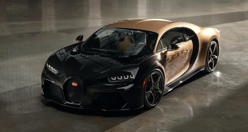  - Bugatti Chiron Super Sport Golden Era (2023) : personnalisée sur mesure, elle retrace l’histoire de Bugatti