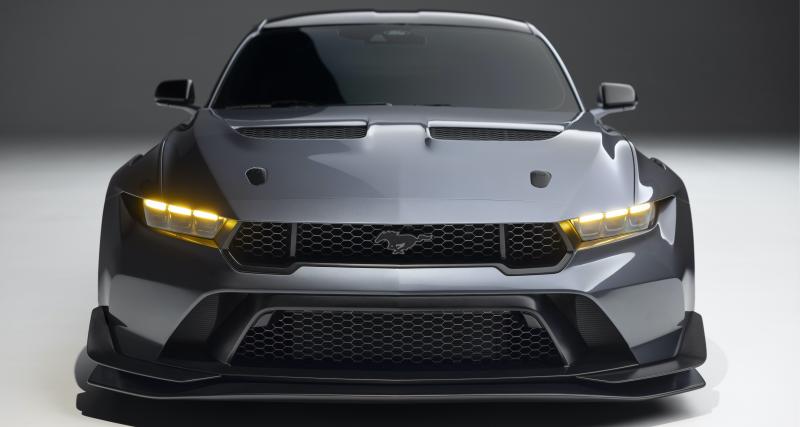Ford Mustang GTD (2023) : la pony car devient une voiture de course homologuée sur route - Ford Mustang GTD (2023)
