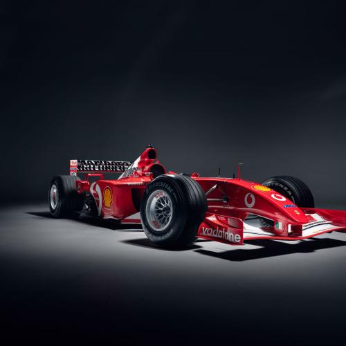 Ferrari F2001b | Les photos de la F1 de Michael Schumacher à vendre aux enchères