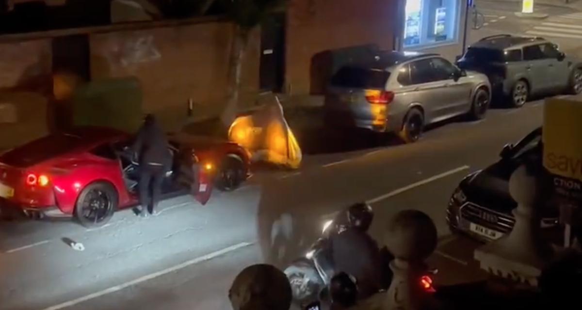 VIDEO - Ces voleurs subtilisent une Ferrari en quelques secondes, en plein coeur de Londres