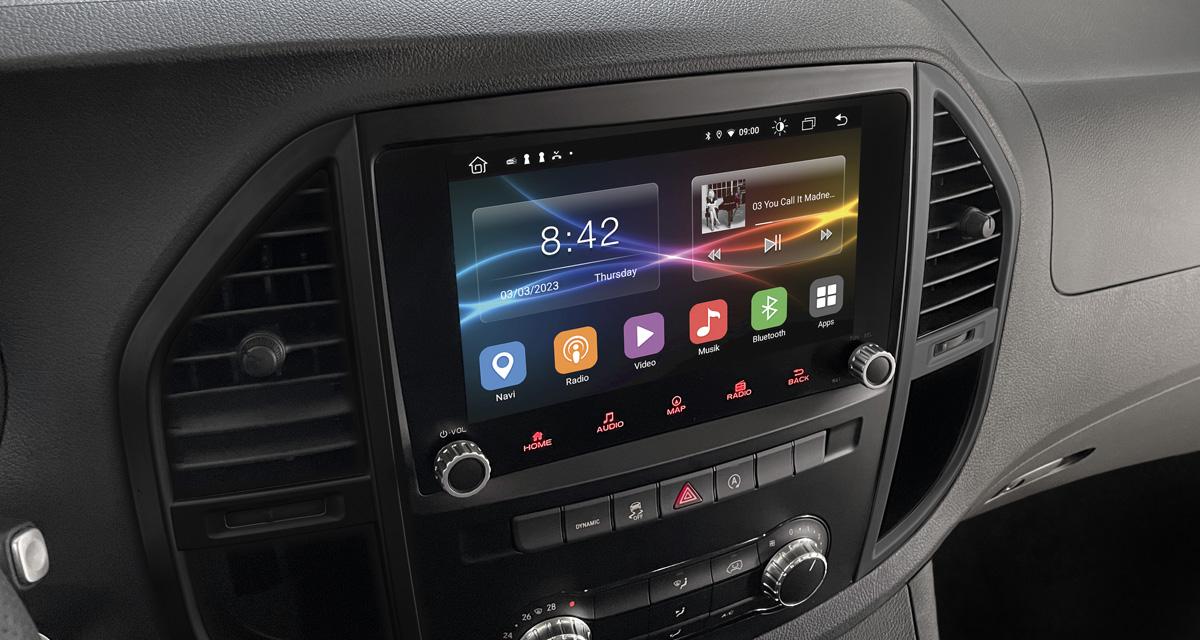 ESX commercialise un autoradio Android plug and play pour le Mercedes Vito