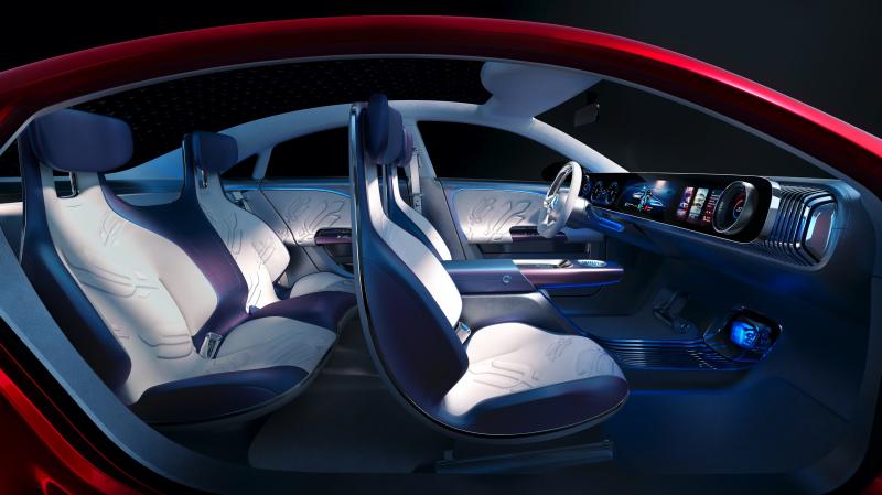  - Mercedes-Benz Concept CLA (2023) | Les photos du concept car de berline électrique