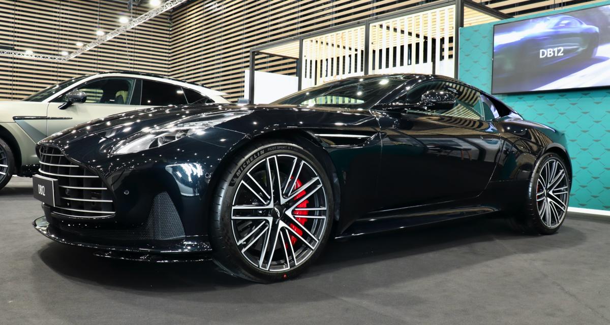 Salon automobile de Lyon 2023 : nos photos de l'Aston Martin DB12
