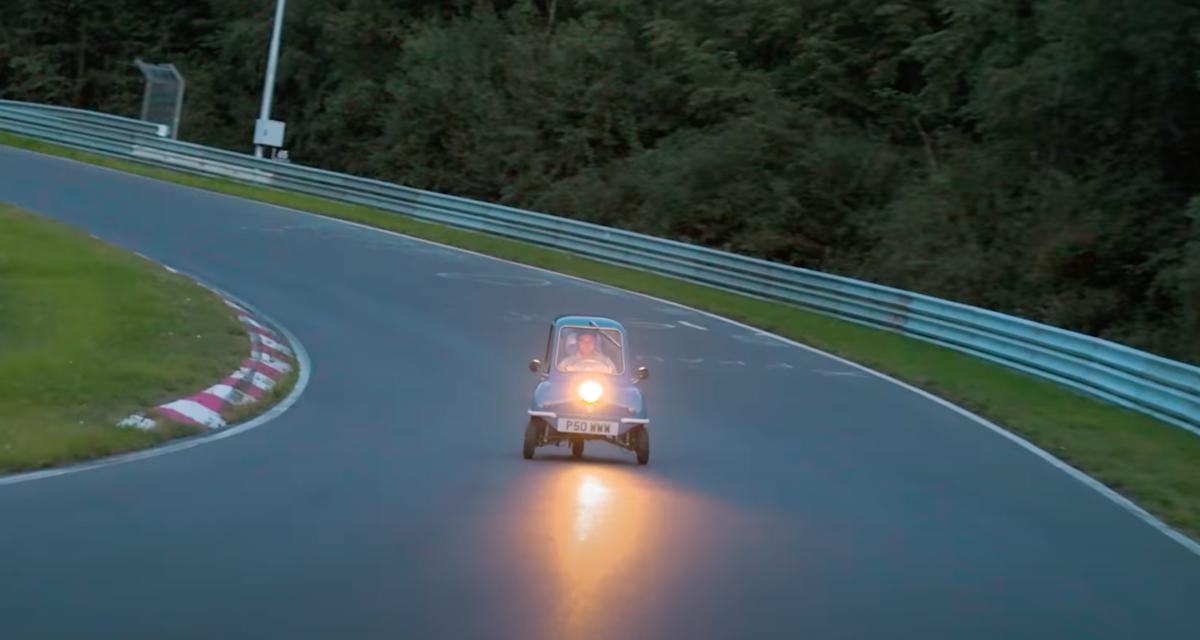 La plus petite voiture du monde a mis un temps fou à boucler un tour du Nürburgring