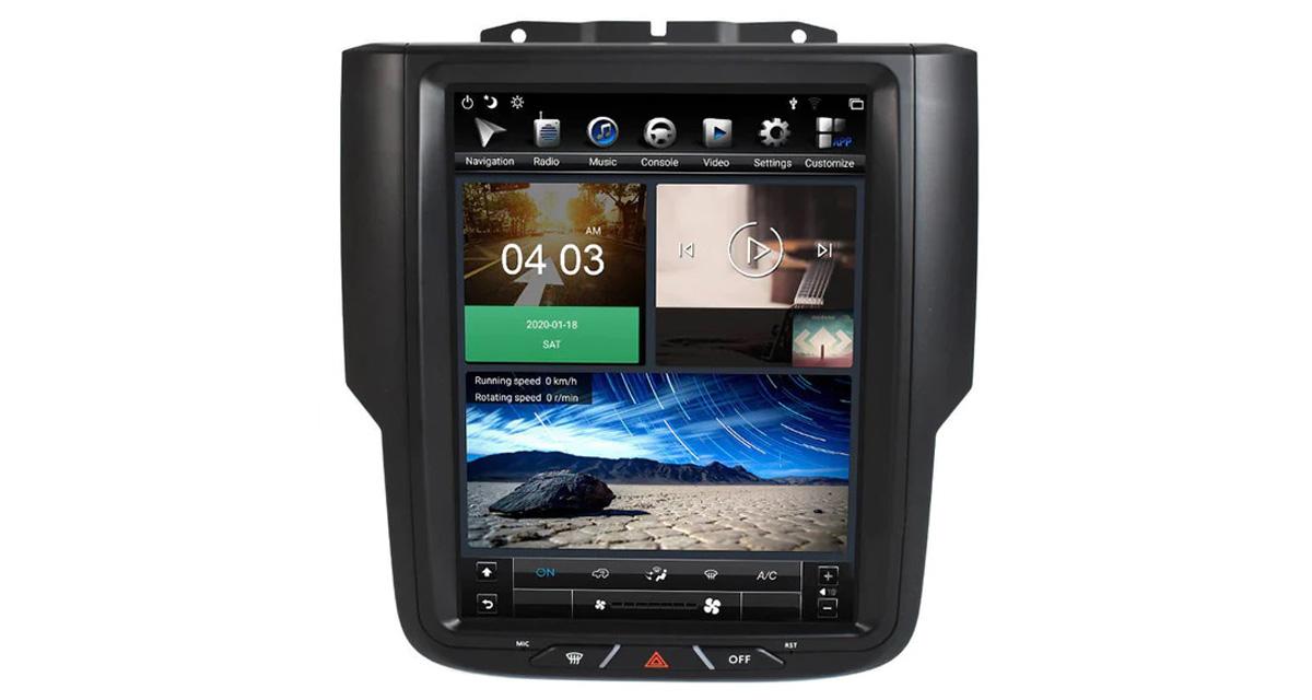 Carpuride commercialise un autoradio Android format tablette pour le Dodge Ram 1500