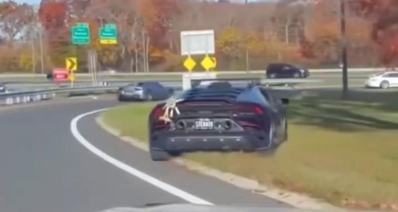  - VIDEO - Cette Lamborghini s’offre un petit tour en off-road… pour rien !