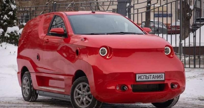  - La première voiture électrique russe dévoilée, son design ne laisse pas les internautes indifférents