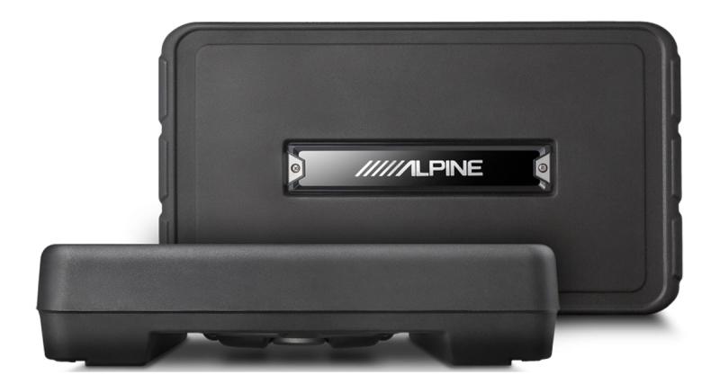  - Alpine USA dévoile un caisson de grave avec sub de 30 cm vraiment très compact