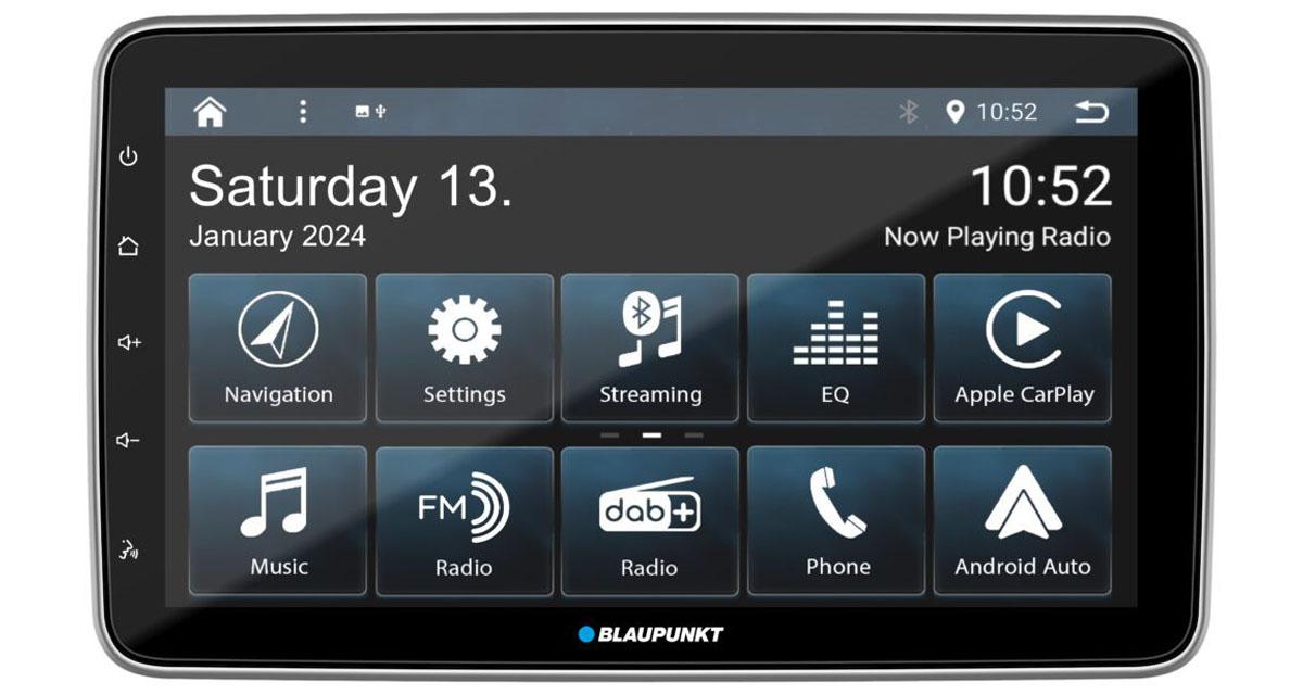 Blaupunkt présente son premier autoradio multimédia avec grand écran