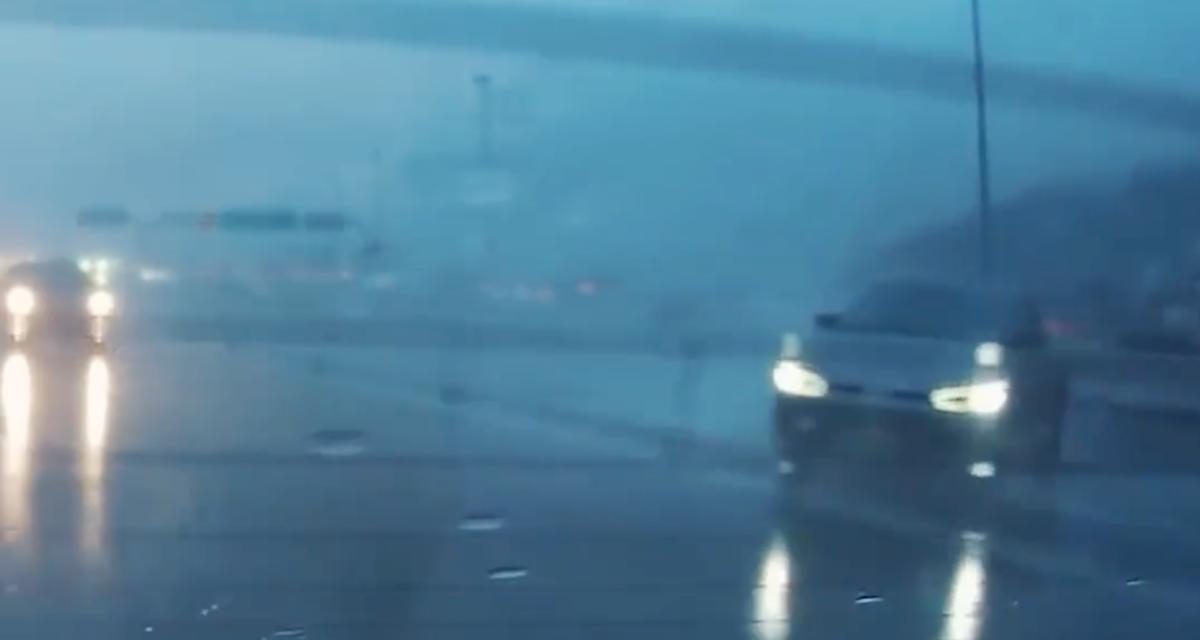 VIDEO - En aquaplaning sur l'autoroute, carambolage garanti