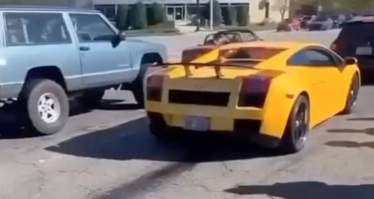 VIDEO - Il veut frimer avec sa Lamborghini Gallardo, il tombe en panne devant tout le monde...