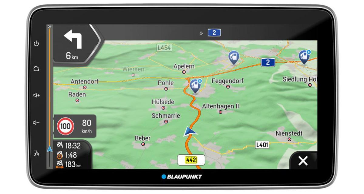 Un nouvel autoradio GPS à prix attractif chez Blaupunkt