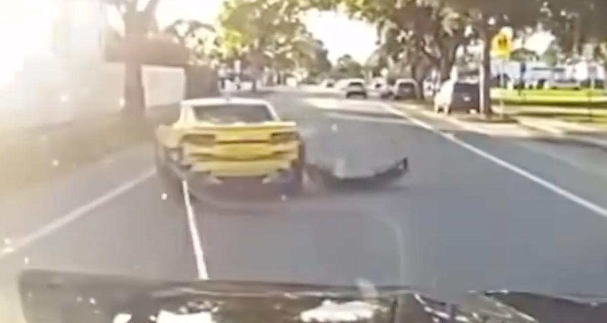 VIDEO - La police se lance à la poursuite de cette Camaro, c'est d'une efficacité remarquable