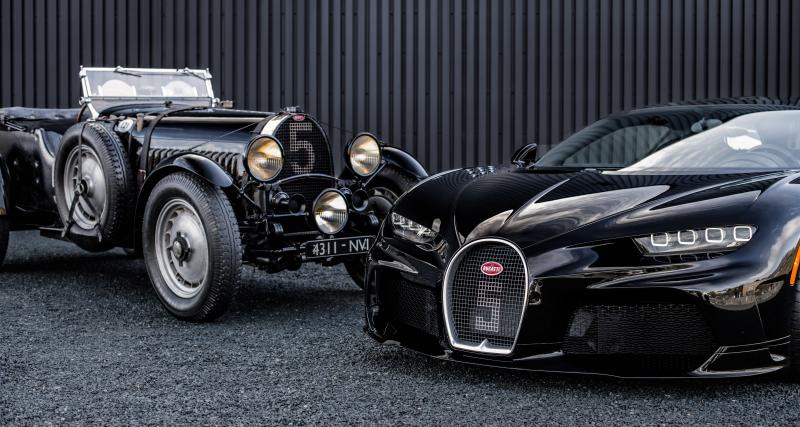  - Noir c’est noir pour la Bugatti Chiron Super Sport, admirez les photos de cet exemplaire unique qui rend hommage à la Bugatti Type 50S