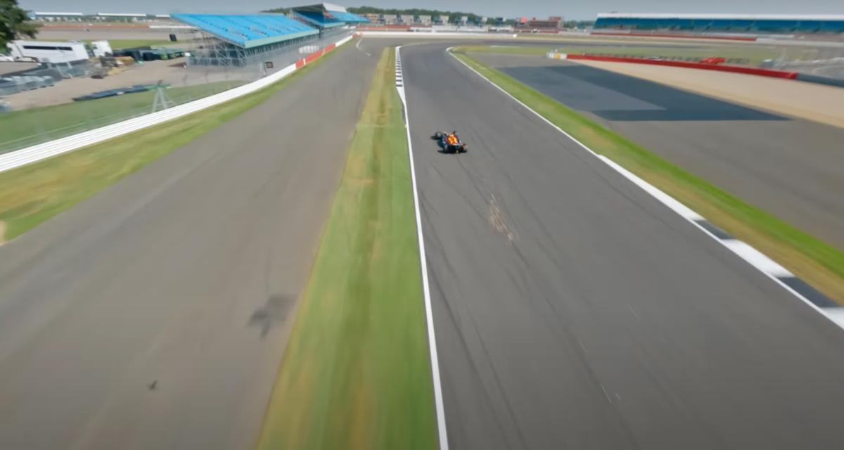 Quand Max Verstappen se mesure au drone le plus rapide du monde