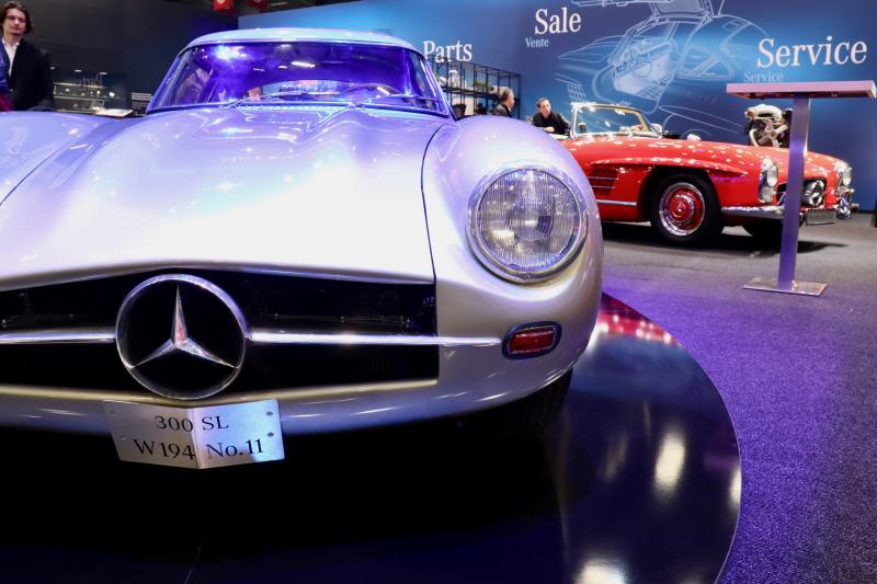  - Rétromobile 2024 | nos photos du stand Mercedes-Benz Classic consacré aux débuts du 300 SL