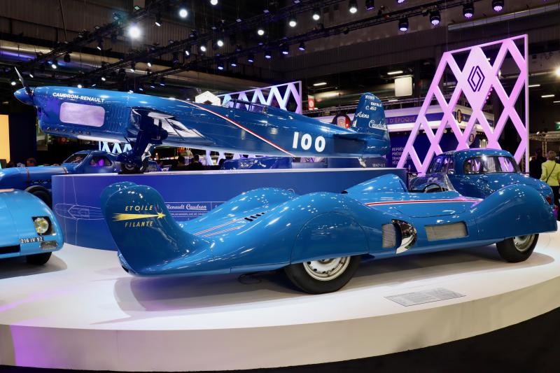  - Rétromobile 2024 | nos photos du stand Renault consacré aux records de vitesse entre ciel et terre
